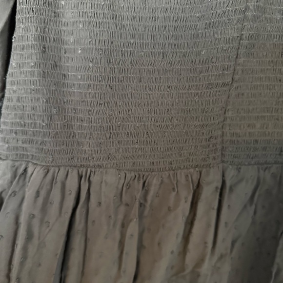 Ditsy dot maternity chiffon dress - Picture 2 of 4